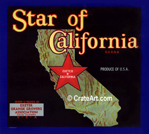 STAR OF CALIFORNIA (O)