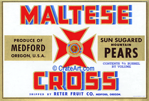 MALTESE CROSS (P) #2