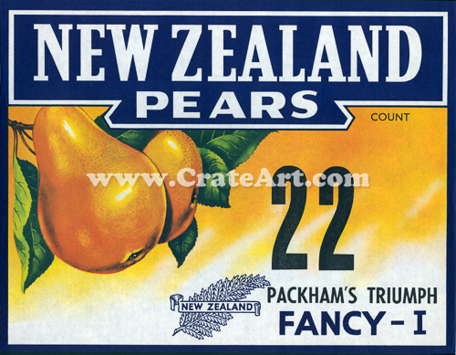 NEW ZEALAND PEARS (NZP)