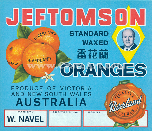 JEFTOMSON ORANGES #1