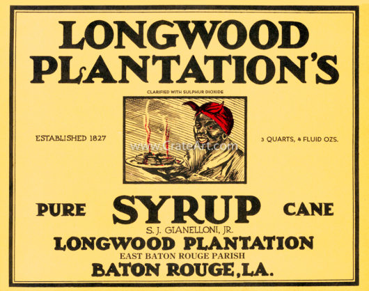 LONGWOOD PLANTATION'S SYRUP (PD) #2